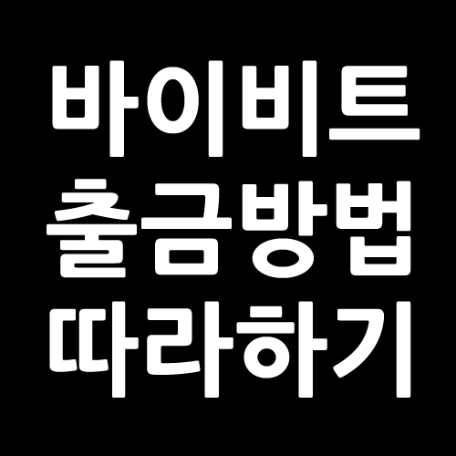 바이비트 출금방법