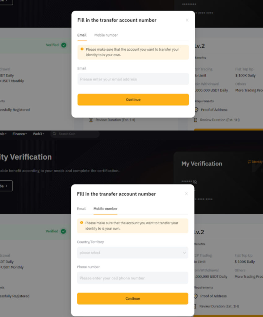 바이비트 kyc 인증 옮기는 방법 2가지 | 바이빗 레퍼럴 변경 방법 12 이메일 모바일 인증