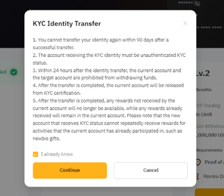 바이비트 kyc 인증 옮기는 방법 2가지 | 바이빗 레퍼럴 변경 방법 11 kyc 이전 변경 동의