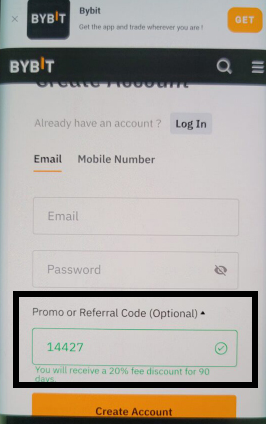 bybit app referral code 14427