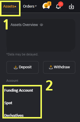 바이비트 거래내역 및 입금 출금 내역 10초면 확인 가능 3 bybit account