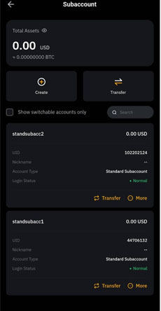 bybit subaccount