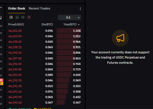 바이비트 거래 제한 Your account currently does not support the trading