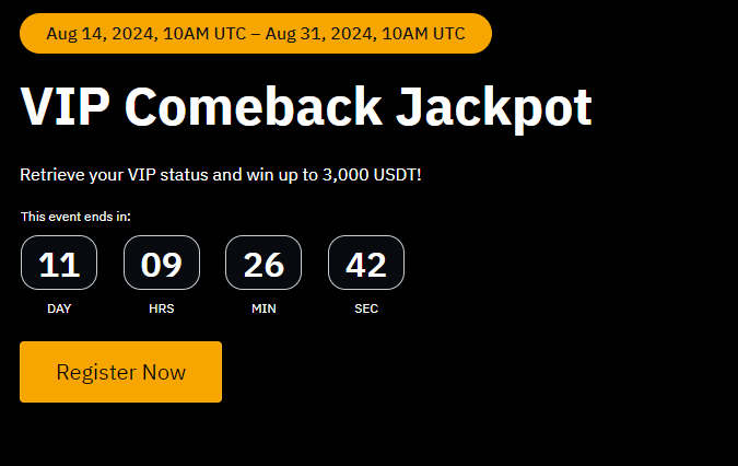 바이비트 VIP 이벤트 | 3,400 USDT를 획득하세요! 3 바이비트 이벤트 참여
