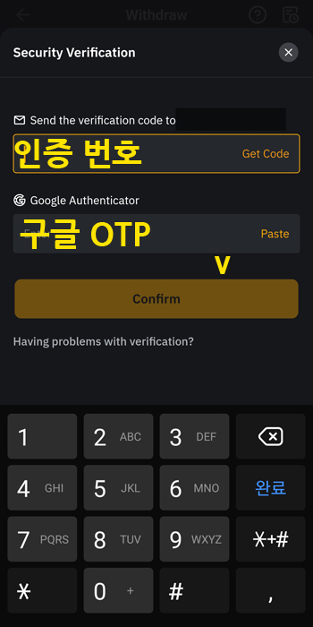 바이비트 리플 출금 인증
