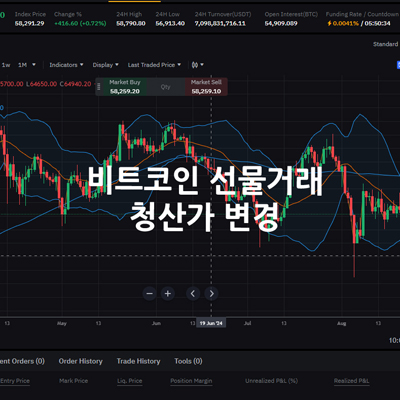 비트코인 선물거래 청산가 변경 방법 2가지 | Feat 레버리지 변경 2 비트코인 선물거래 청산가 변경