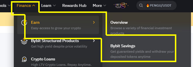 바이비트 Savings
