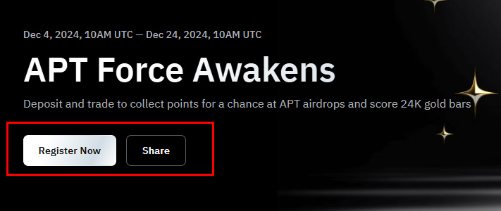 APT Force Field 독점 보상 | 바이비트 이벤트 1,200 APT 상금 풀 4 APT Force Field