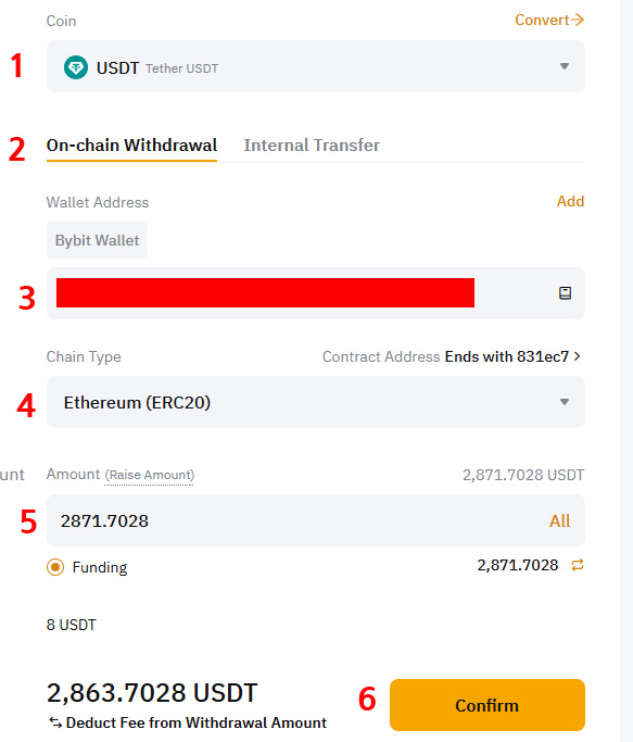 바이비트에서 업비트 테더 전송 2가지 | (USDT) 출금 방법 10 바이비트에서 업비트 테더 전송