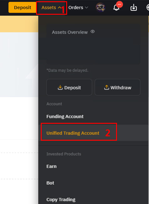 바이비트 수익률 보는법 2가지 | 실시간 및 총 손익 확인 방법 4 Unified Trading Account