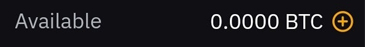 바이비트 Available 0 BTC