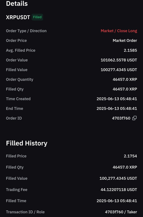 바이비트 거래내역 용어 설명|Order ID부터 Trading Fee까지 한번에 3 Order Type / Direction, Order Price, Avg. Filled Price, Order Value 용어 설명