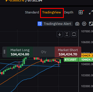바이비트 익절 선 손절 선 긋는 방법 (TP/SL 드래그 설정 완벽 가이드) 4 차트 상단에 TradingView